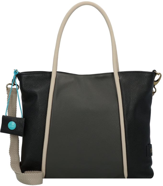 Gabs Lydia Schoudertas Leer 36 cm - Dames - black-smog-ecru