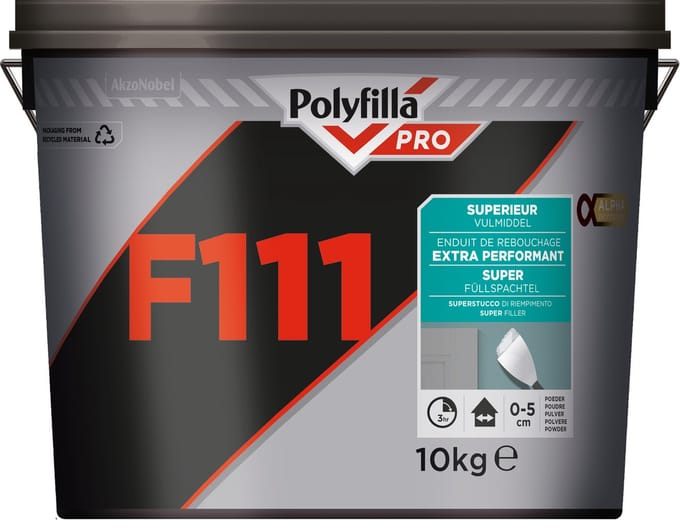 Polyfilla Pro F111 - Superieur Vulmiddel - 10 kg