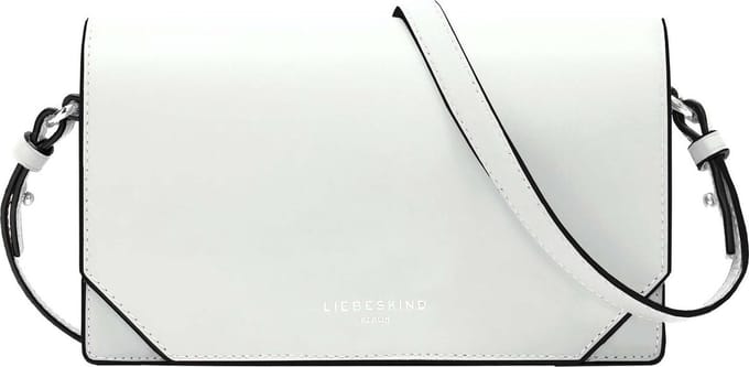 LIEBESKIND BERLIN Schoudertas Lora Calf Optic Crossbody Bag Arctic Crème