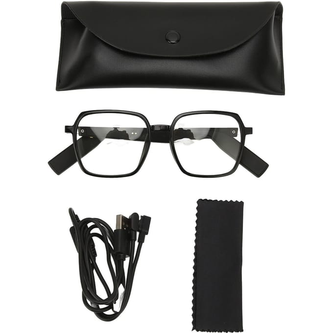 Lunettes intelligentes o TR90 Nylon IP67 Étanche Haut-parleur à oreille ouverte pour Réunion Voyage