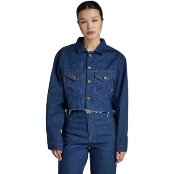 Dames spijkerjack G-Star Cropped Cutoff