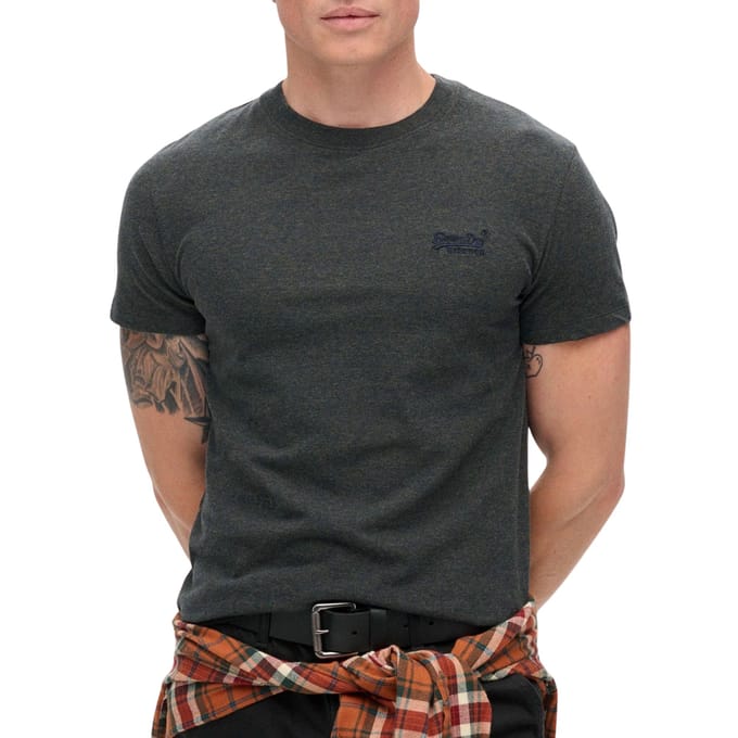 Superdry ESSENTIAL LOGO EMB TEE Heren T-shirt - Maat XL