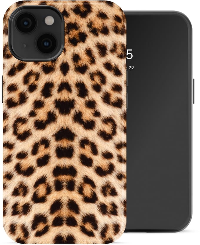 Selencia Hoesje - Geschikt voor Apple iPhone 14 - Backcover - Wild Leo