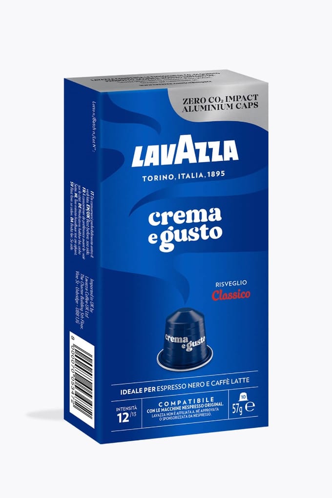 Lavazza Crema e Gusto 10 capsules Nespresso®-compatibel