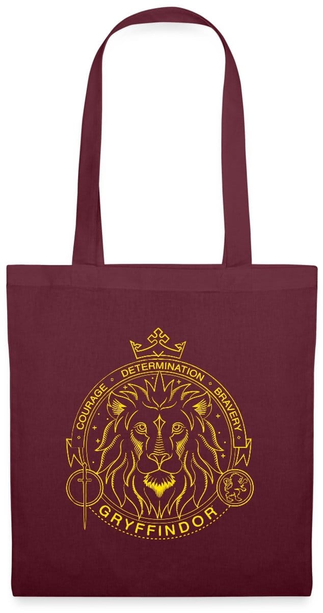 Harry Potter Griffoendor Lineart Tas Van Stof Schoudertas