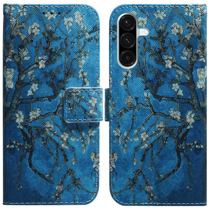 Comfycase Samsung A26 5G Bloesem Bookcase Hoesje Meerkleurig