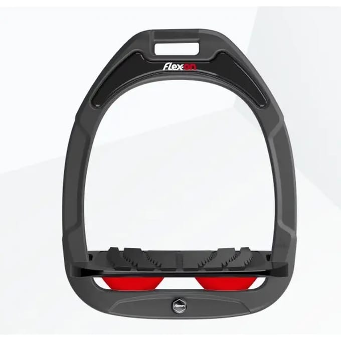 Ingelijste Steunen Grip Antraciet/Zwart/Rood Flex-On Green Composite