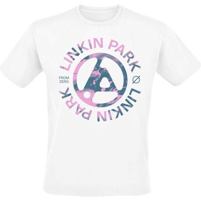 Linkin Park T-shirt - From Zero Spill - M tot 5XL - wit