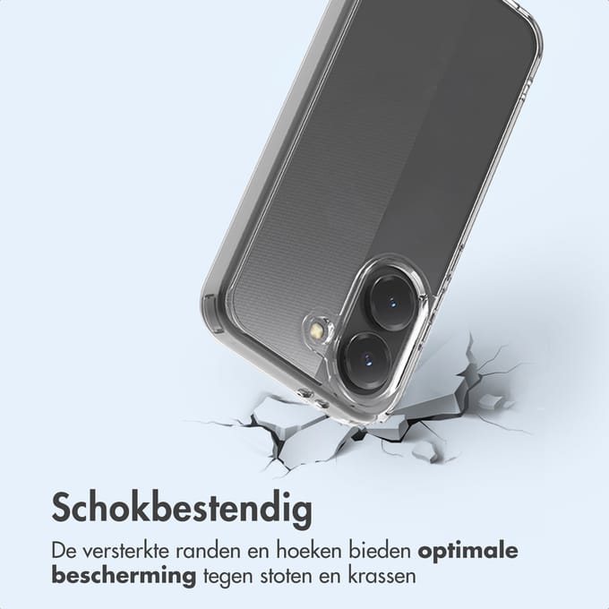 imoshion Doorzichtig Hoesje - Geschikt voor Xiaomi Poco X8 Pro - Stevige Transparante Backcover met Verstevigde Hoeken en Krasbestendige Achterkant
