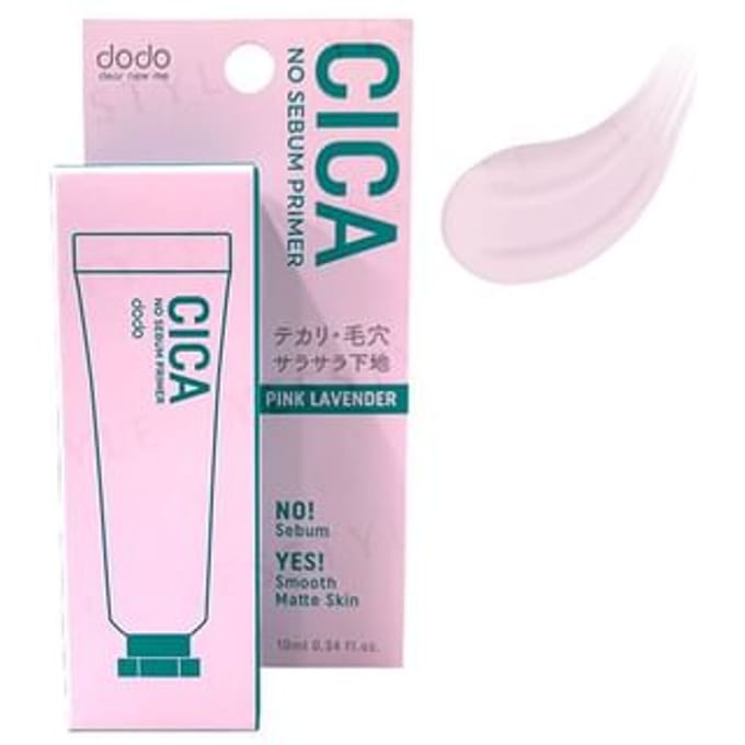 dodo - CICA No Sebum Primer 02 Pink Lavender 10ml