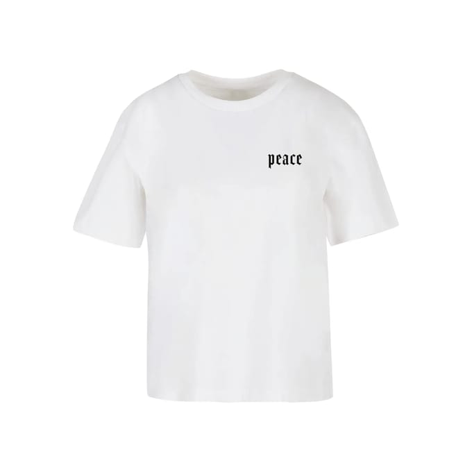 Dames-T-shirt Miss Tee Peace Hand