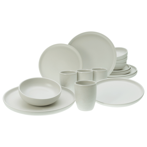 CREATABLE Serviesset Uno Offwhite (16-delig combi-servies)
