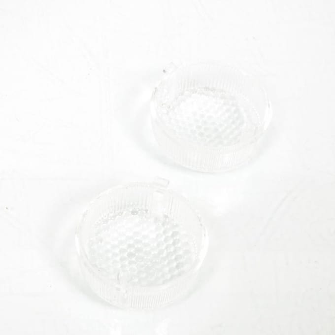 Cabochon de clignotant TNT pour Scooter Aprilia 50 SR transparent ar Neuf