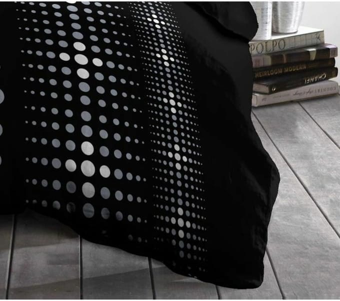 Noorse hoes HOME LINGE PASSION Steevy Zwart 140 x 200 cm
