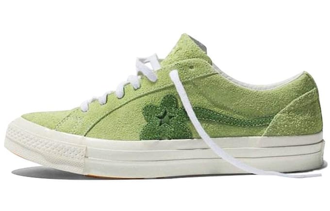 One Star Golf Le Fleur x One Star Converse Ox 'Jade Lime' 160327C 39 gray