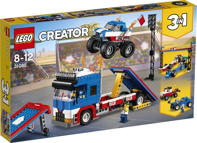 LEGO Creator Mobiele stuntshow 31085
