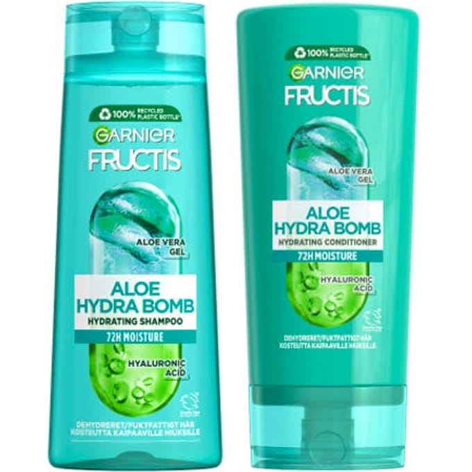 Garnier Fructis Aloe Hydra Bomb Shampoo &amp; Conditioner 250 ml + 200 ml