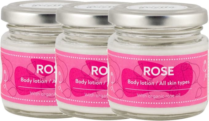 Zoya Goes Pretty - Rose body lotion 70g - 3 pak