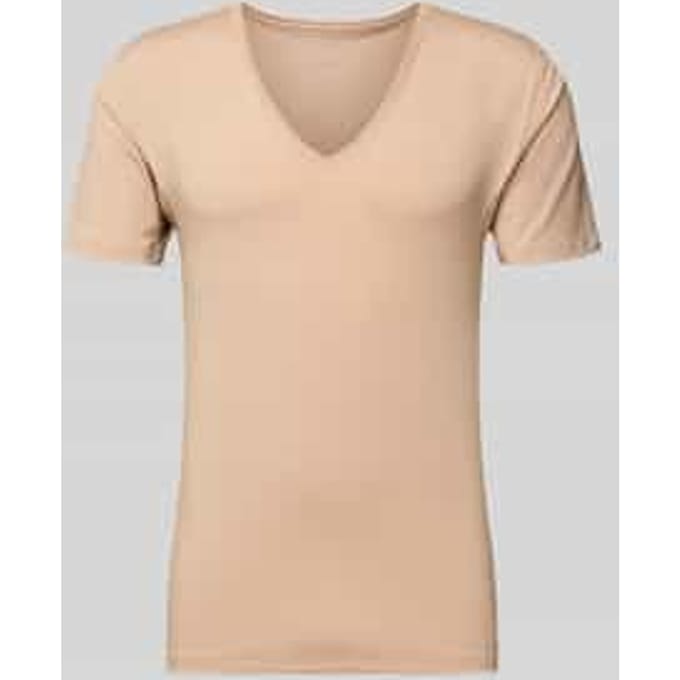 Slim Fit T-shirt met V-hals Serie 'DRY COTTON FUNCTIONAL' Model 'DAS DRUNTERHEMD'