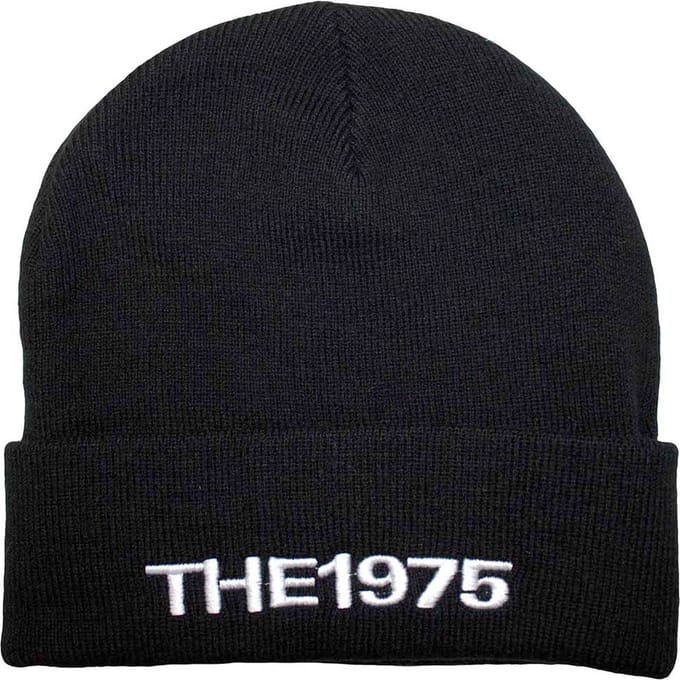 The 1975 - Bold Logo Beanie Muts - Zwart