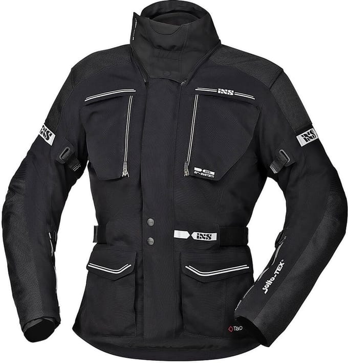 IXS Tour Traveller-ST Zwart Textiele Motorjas - Jas