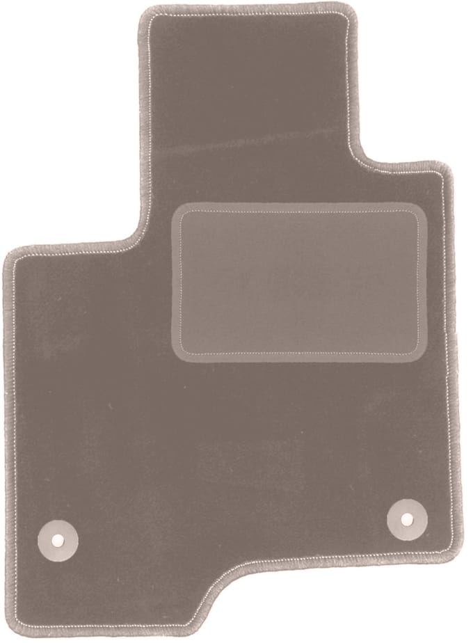 Beige bestuurdersmat voor: Fiat Panda III hatchback (2012-)