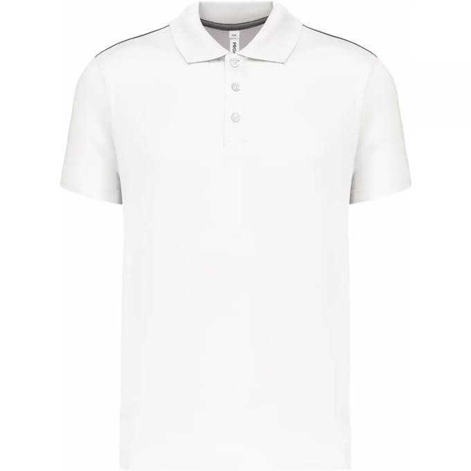 PROACT® Kinderpolo korte mouwen PA488 - White - 10/12 years (10/12 ans)
