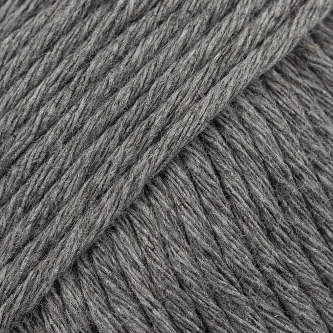 DROPS Cotton Light Uni Colour - 30 donkergrijs - Katoen/Polyester Garen