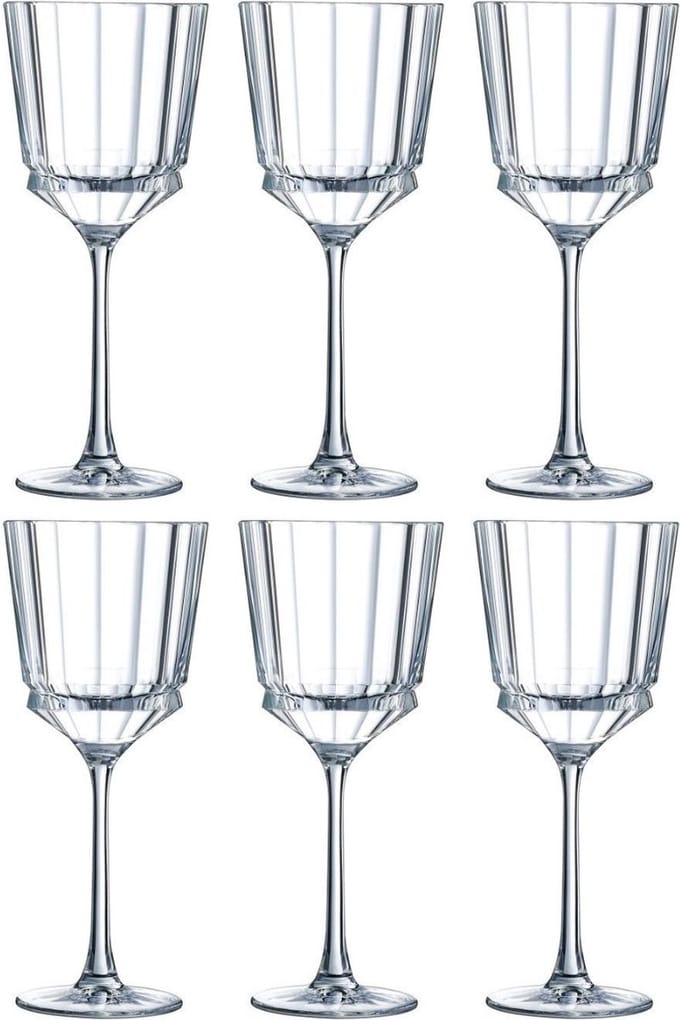 Macassar Wijnglas 35cl Set 6