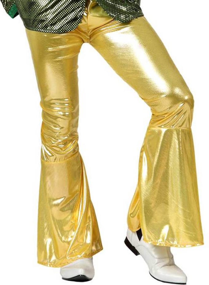 ATOSA - Goudkleurige discobroek voor mannen - M / L