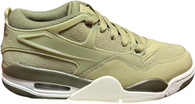Jordan - Air 4 RM - Sneakers - Dames - Olijfgroen - Maat 38