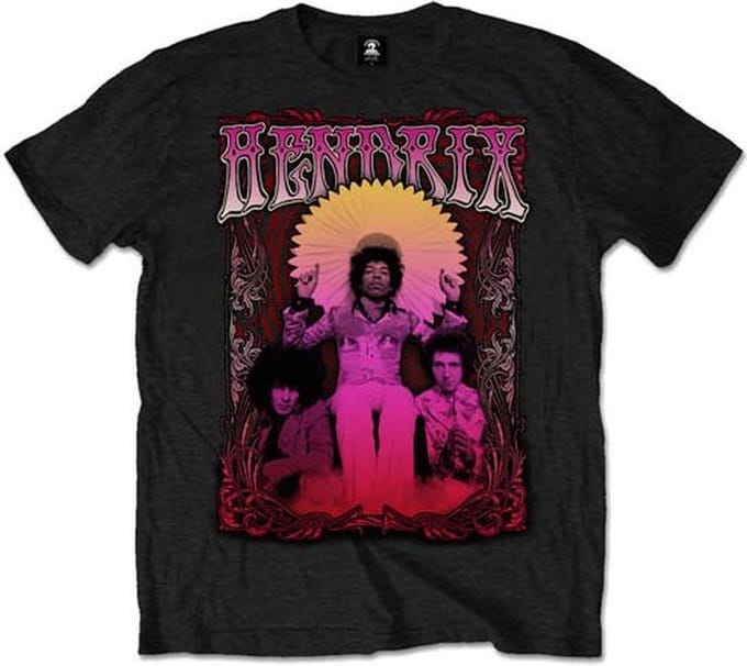 Jimi Hendrix - Ferris Wheel Heren T-shirt - XL - Zwart