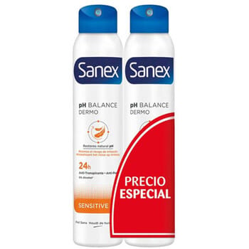 Deodorant Spray - Sanex - Dermo Sensitive - Hypoallergeen - Effectieve Bescherming - Gevoelige Huid