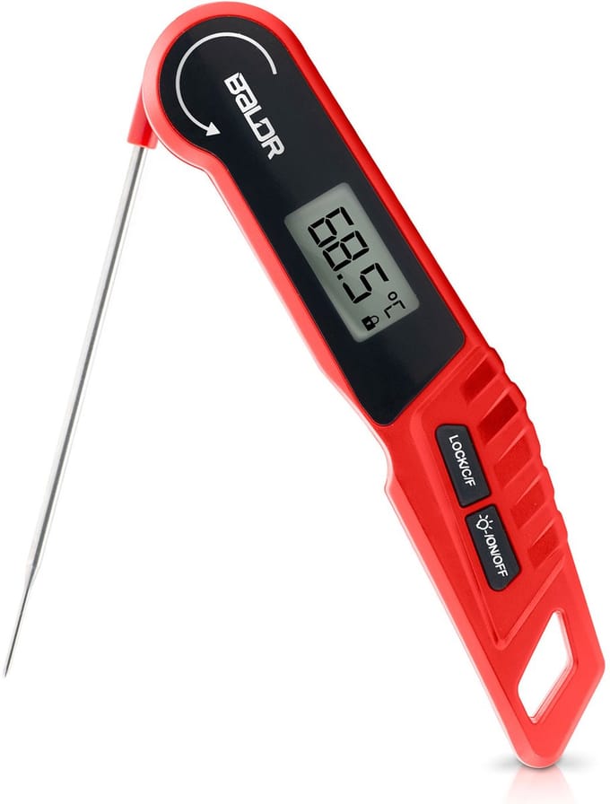 Keukenthermometer voor vlees, pinsonde, Baldr BD-130