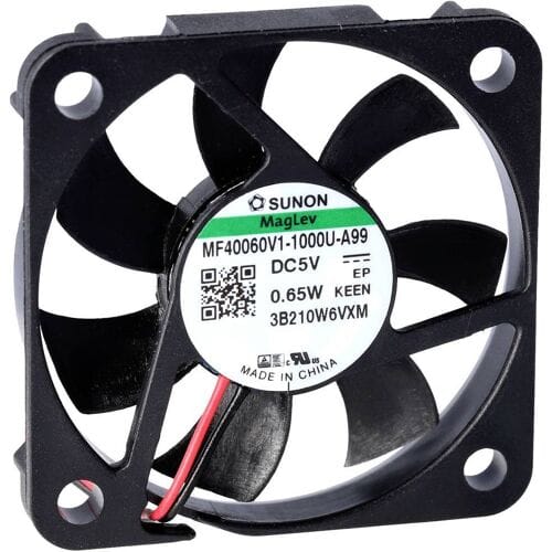 Sunon MF40060V2-1000U-A99 Axiaalventilator 5 V/DC 9.34 m³/h (l x b x h) 6 x 40 x 40 mm