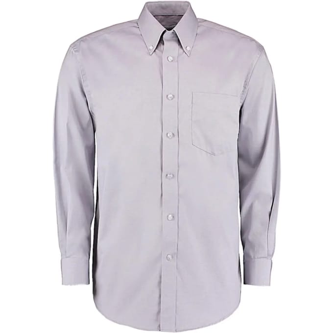 Shirt met lange mouwen Kustom Kit Premium Oxford Classic Fit