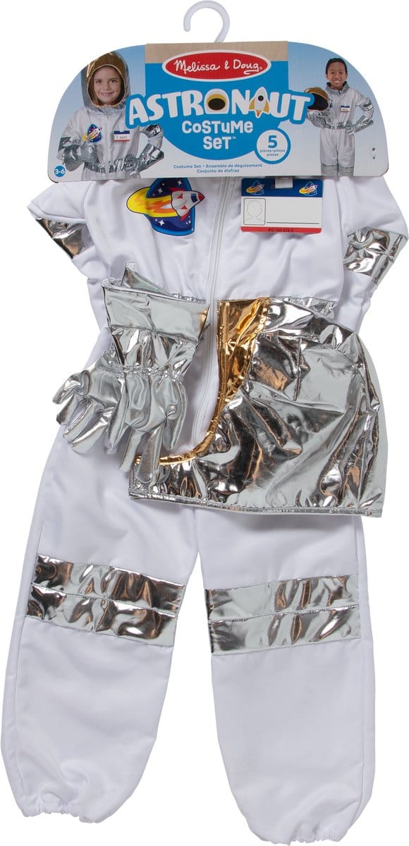 Melissa & Doug – Verkleedset Astronaut - inclusief helm en handschoen
