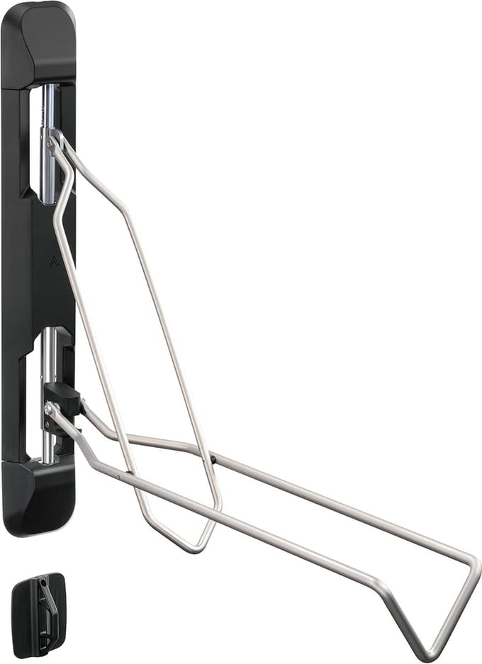 Fietsvering Systeem - Medium Demper - Comfortabel Fietsen - Antislip Rubber - 65x10x10cm - Zwart