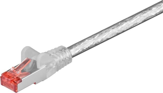 Goobay S/FTP netwerkkabel transparant - CAT6 / LSZH - 5 meter
