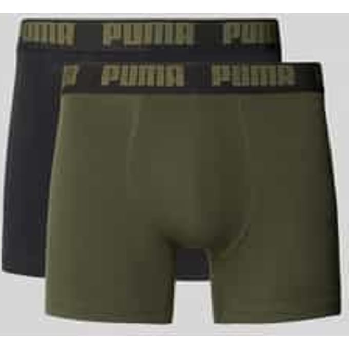 Slim fit boxershort van katoenmix in set van 2 model 'EVERDAY'