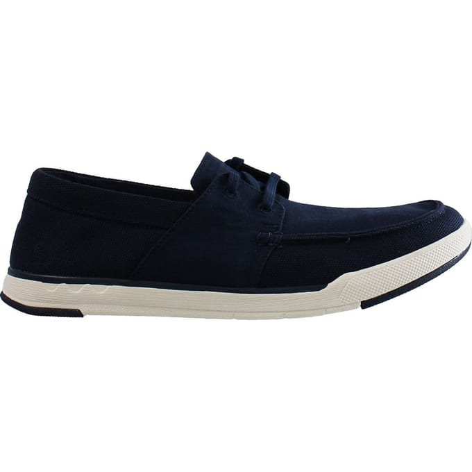 Clarks Step Isle Base herenschoenen marine
