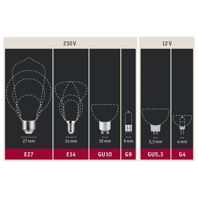 Paulmann LED lamp E27 7,5W 865 806lm dimbaar