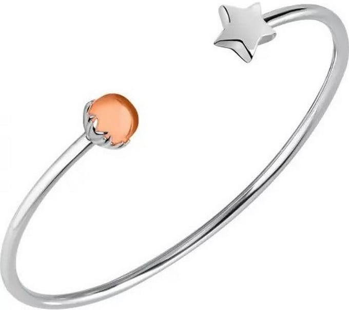 Morellato Drops roestvrijstalen manchet SCZ977 damesarmband white