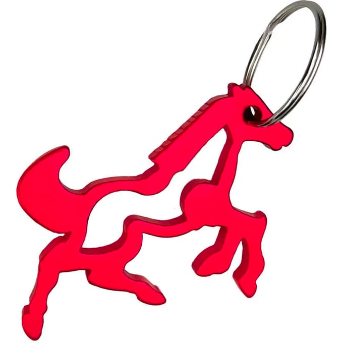 Sleutelhanger met flessenopener klein paard York