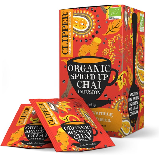 Clipper Tea | Spiced up Chai Infusion - 25 zakjes