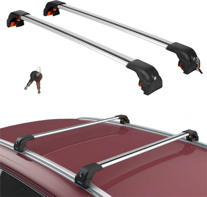 Jaecoo 7 2023 dakdrager - met geïntegreerde rails, massief aluminium