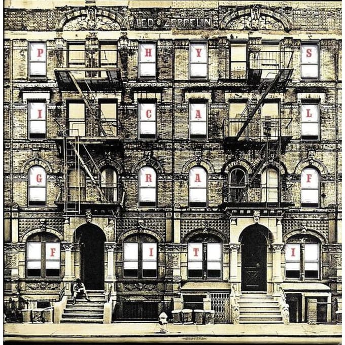 CD LED ZEPPELIN Physical Graffiti R2535339 Swan Song 2015 VS Rock Gebruikt gray