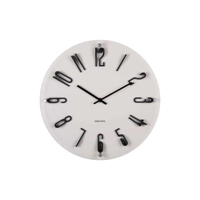 Wandklok Karlsson Esencia Elevated