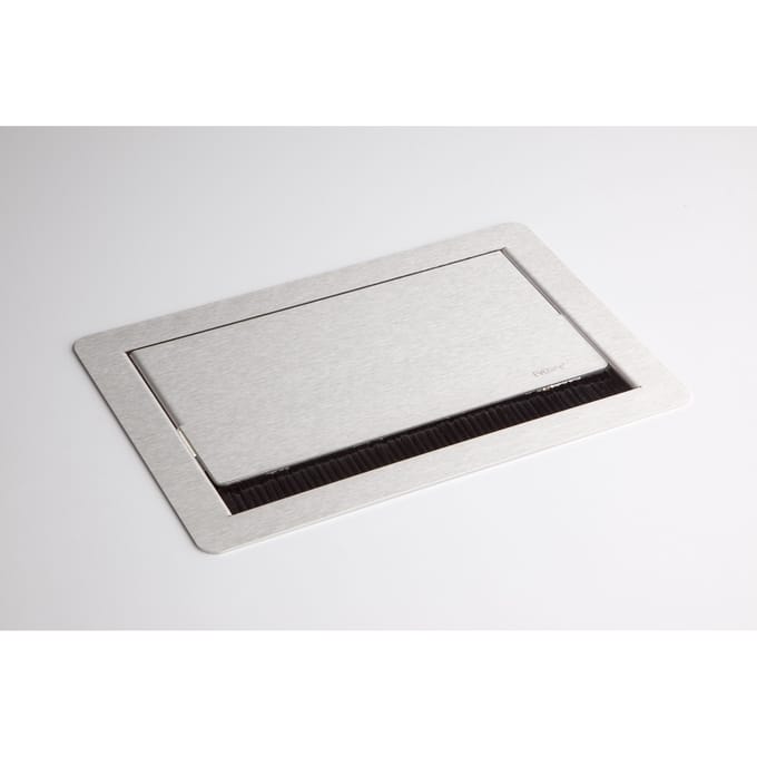ELDATA1 Contactdoos (met installatie) | 3 x socket | 2 x RJ45 - Accessoires Zilver