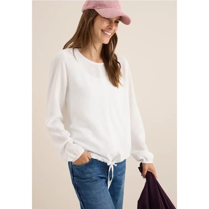 Blouse met trekkoord